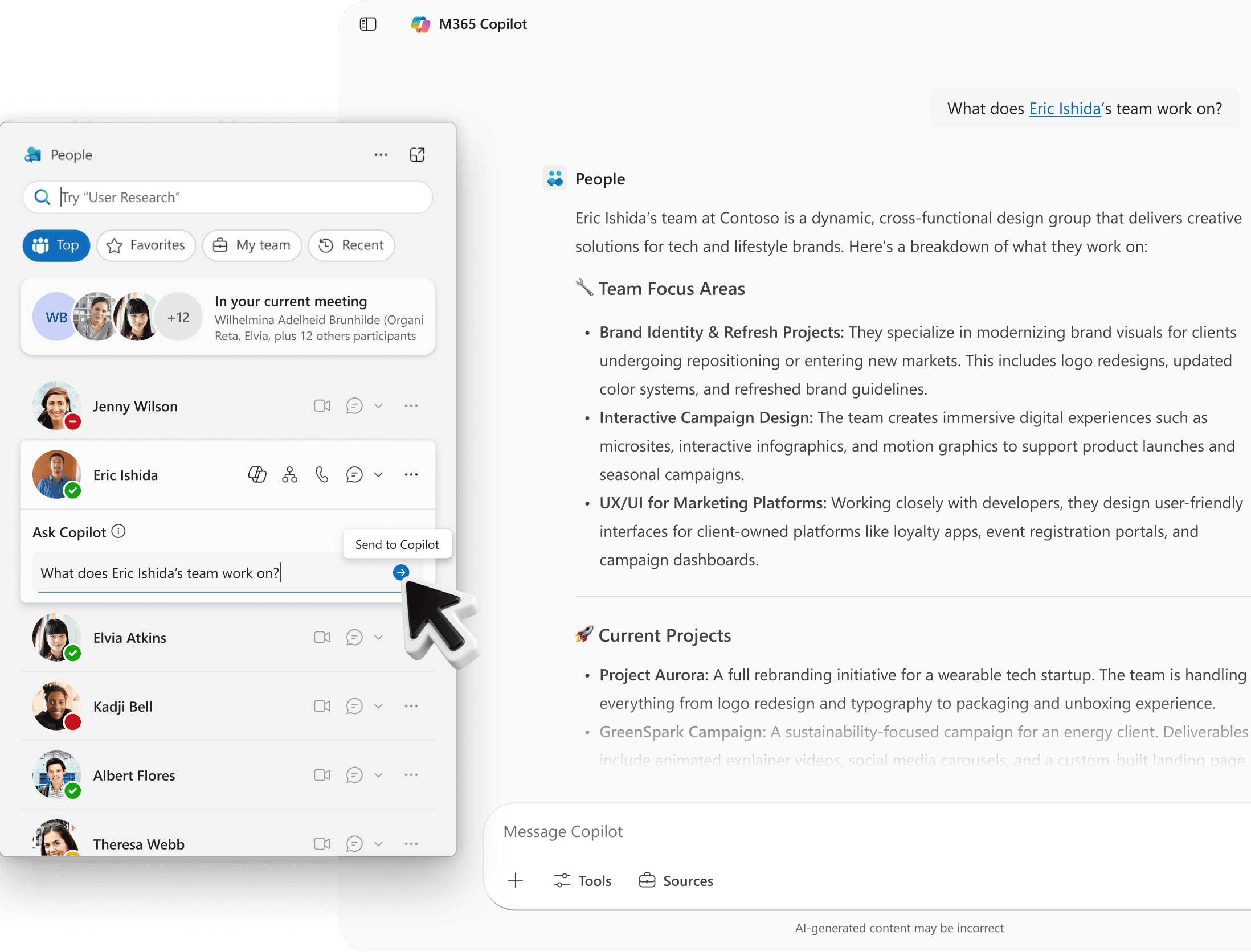 Microsoft 365 People Companion